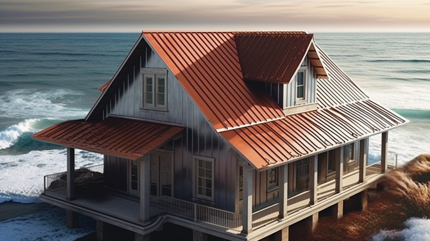 Coastal roofing designed to withstand salty environments