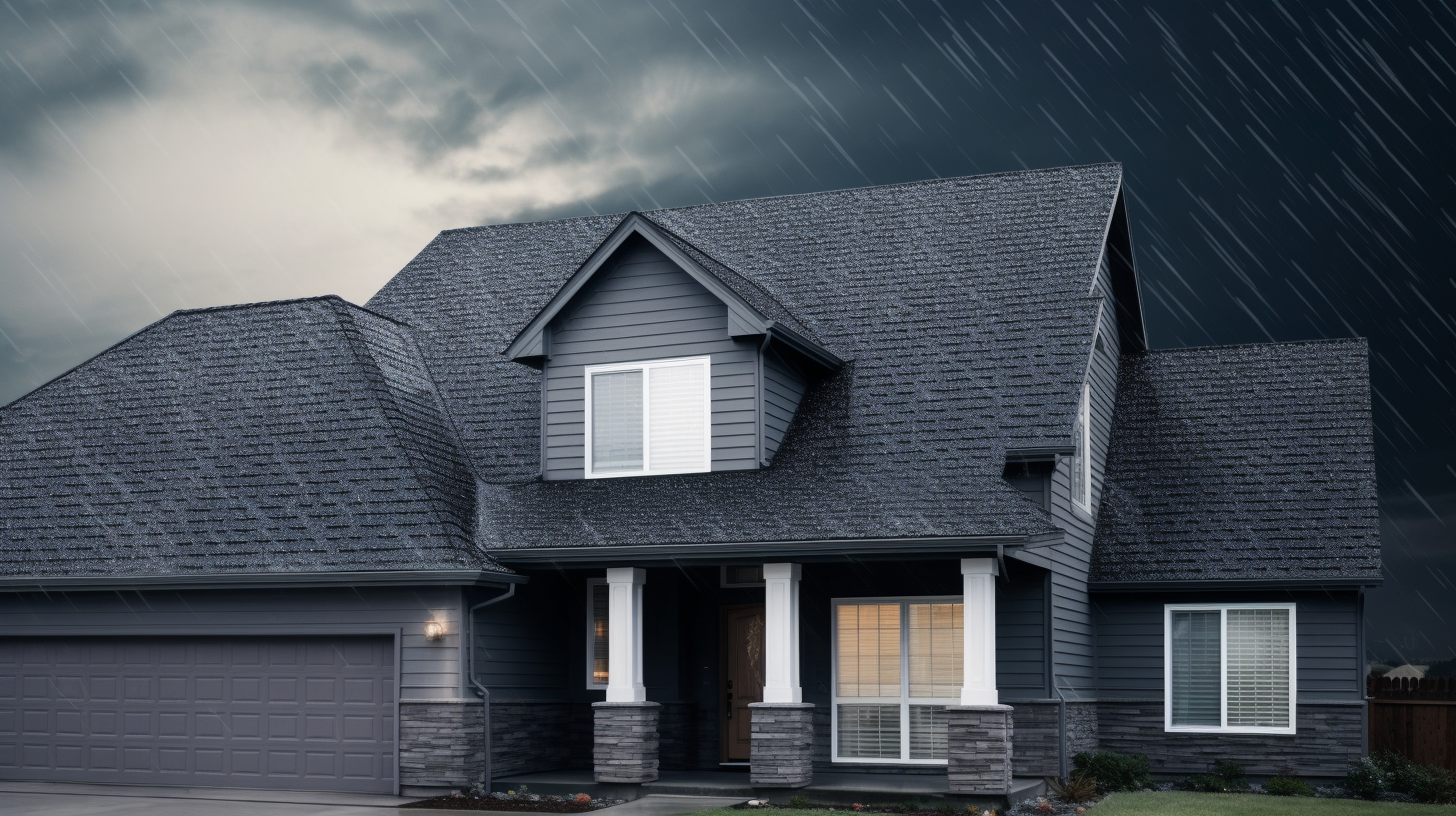 Home roofing resistant to harsh weather