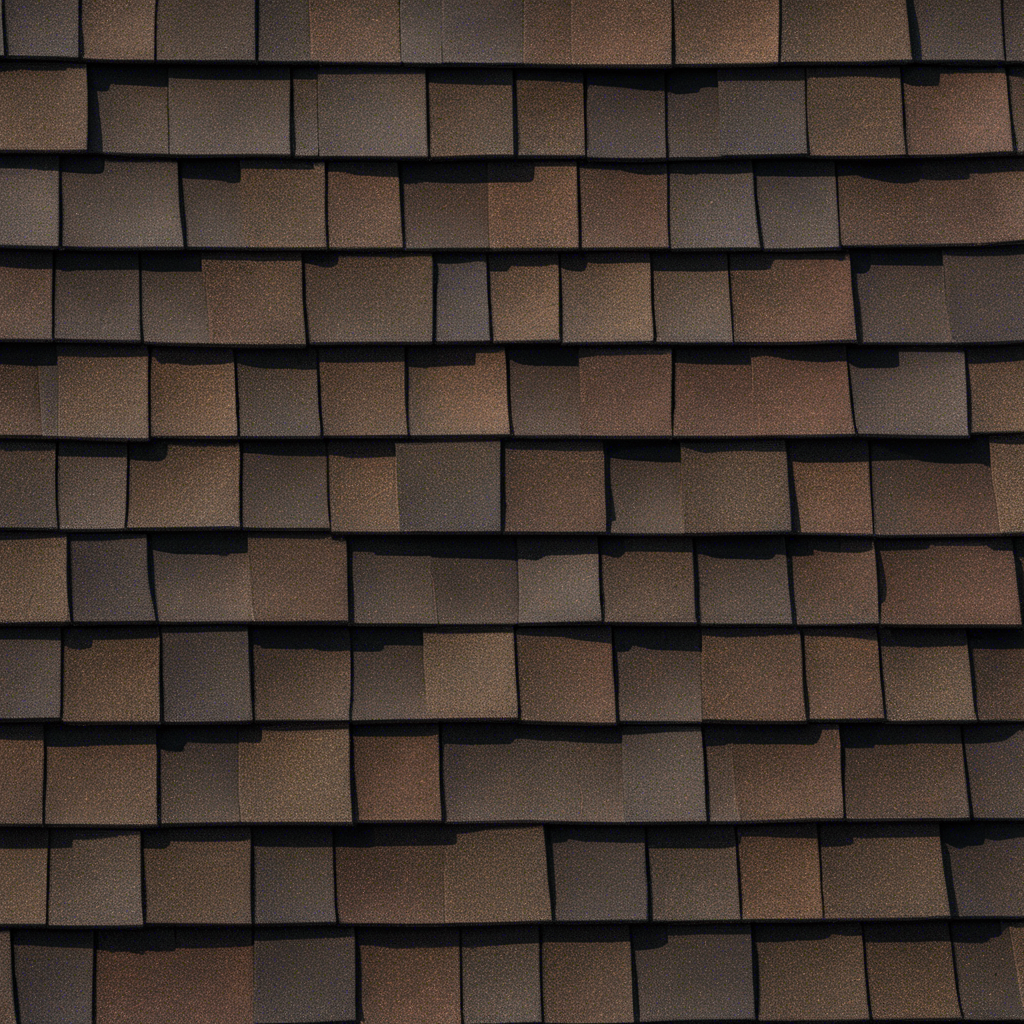 An image showcasing a close-up view of a roof, capturing the fine craftsmanship and attention to detail in its installation