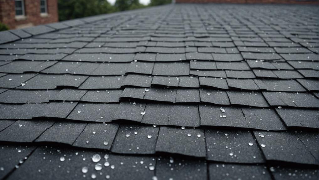 inspecting hail damage roof