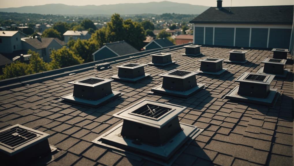 strategic roof vent placement